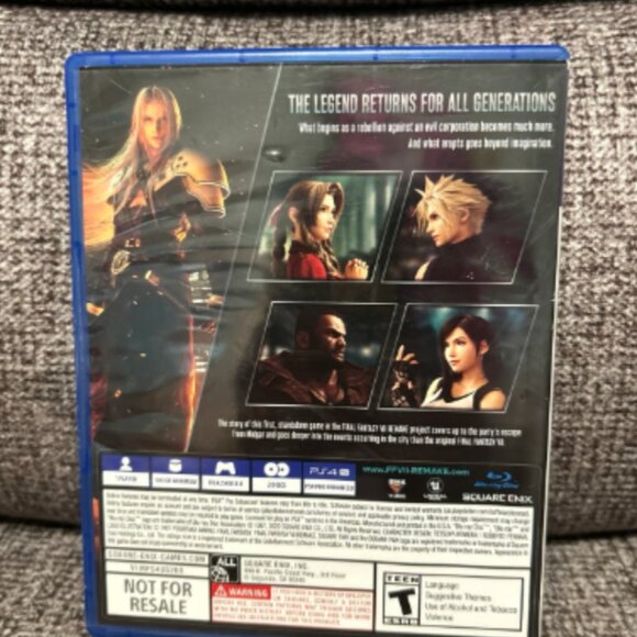 Final Fantasy VII Remake Playstation 4 PS4 TESTED - Picture 2 of 7